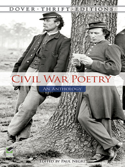 Title details for Civil War Poetry by Paul Negri - Available